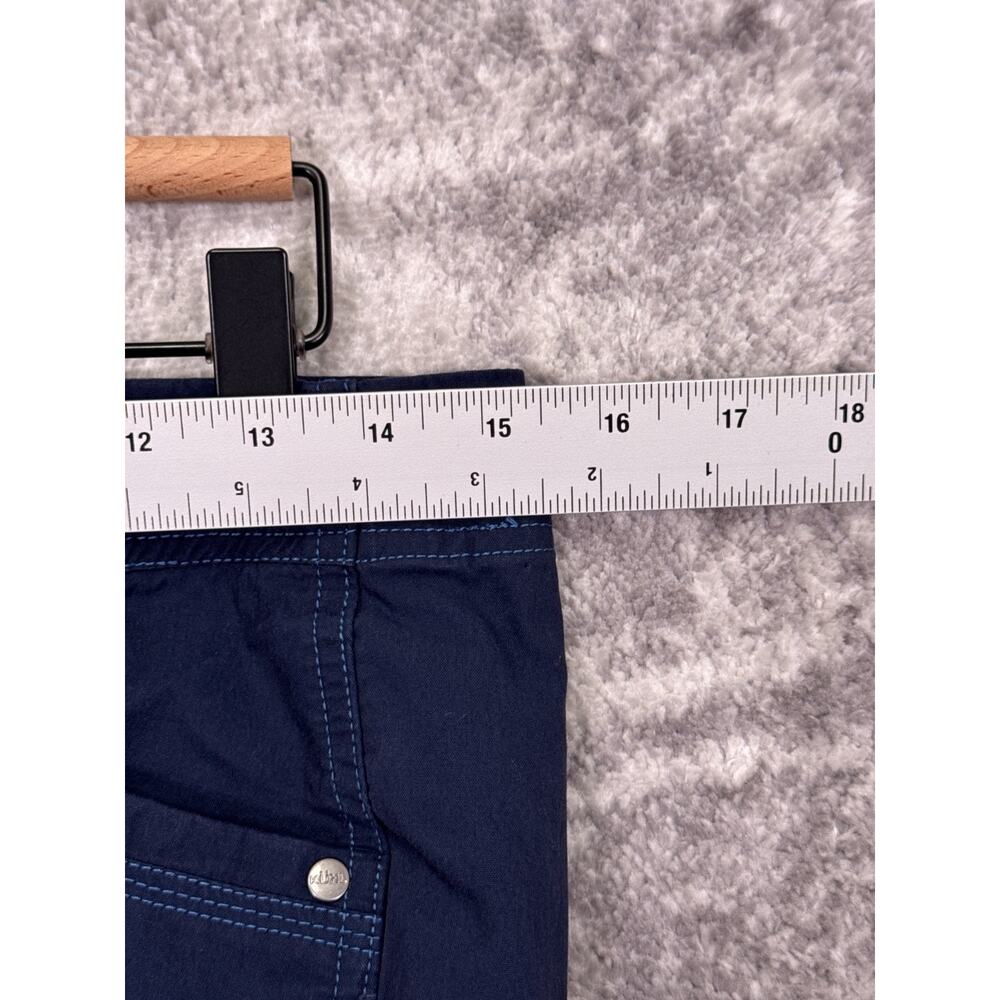 Kuhl Free Range Pants 6 Womens Blue Nylon Cotton Full Length Utility Trekking - Picture 3 of 8